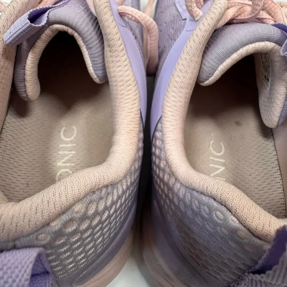 Vionic Jojo Ombre Purple Lace Up Running Shoe Women’s Gym Casual Lilac sz 6